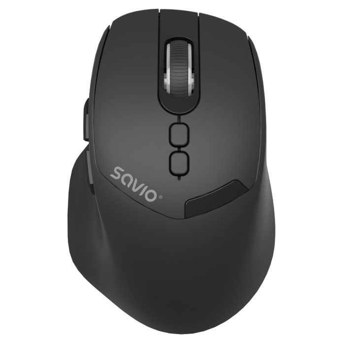 sensor optyczny 2000 DPI i ciche przyciski myszy SAVIO MB-06